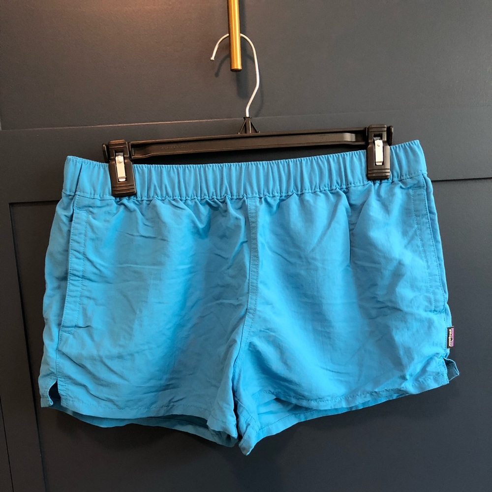 Patagonia Blue Medium Waterproof Shorts